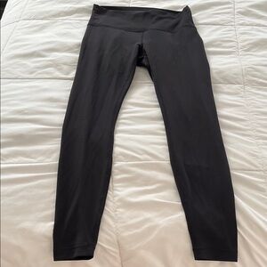 Lululemon Wunder Train Black High-Waisted Leggings
